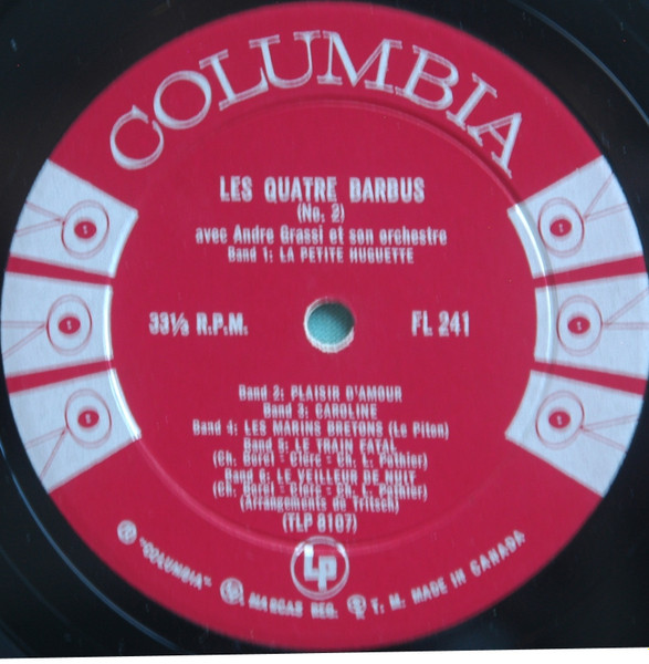 Les Quatre Barbus - Les Quatre Barbus 2 | Columbia (FL.241) - 4