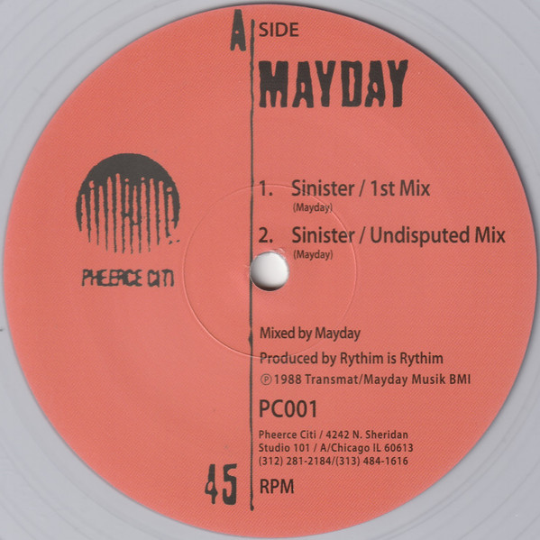 Mayday - Sinister | Pheerce Citi (PC001) - main