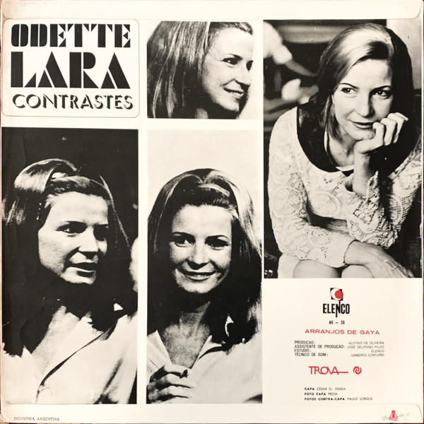 Odette Lara - Contrastes | Elenco (ME-38) - 2