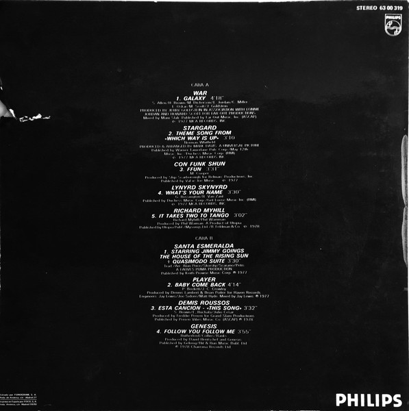 Various - Especial Discoteca | Philips (63 00 319) - 4 Various - Especial Discoteca | Philips (63 00 319) - 4