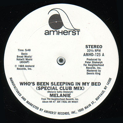Melanie - Who's Been Sleeping In My Bed | Amherst Records (AMHD-125)
