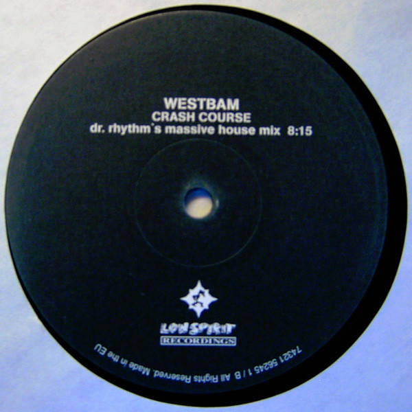 WestBam - Crash Course | Low Spirit Recordings (74321 56245 1) - 2