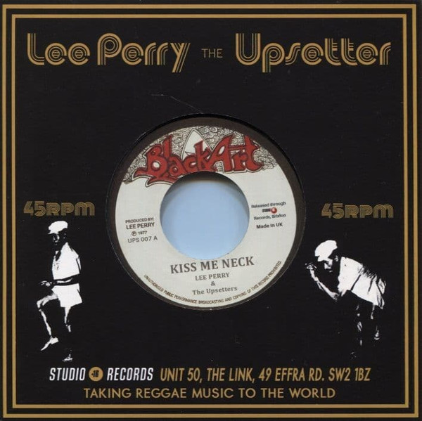 Lee Perry - Kiss Me Neck , Da Ba Da | Black Art (UPS 007) - main