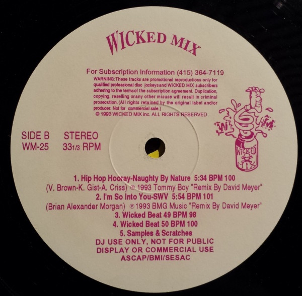 Various - Wicked Mix 25 | Wicked Mix (WM-25) - 3 Various - Wicked Mix 25 | Wicked Mix (WM-25) - 3