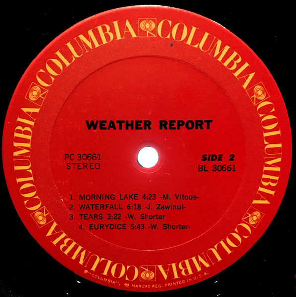 Weather Report - Weather Report | Columbia (PC 30661) - 4 Weather Report - Weather Report | Columbia (PC 30661) - 4