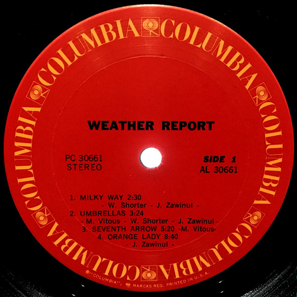 Weather Report - Weather Report | Columbia (PC 30661) - 3 Weather Report - Weather Report | Columbia (PC 30661) - 3