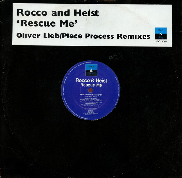 Rocco & Heist - Rescue Me | Black & Blue (NEO12044) - main Rocco & Heist - Rescue Me | Black & Blue (NEO12044) - main