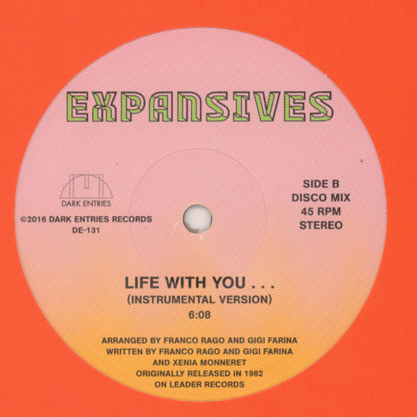 Expansives - Life With You... | Dark Entries (DE-131) - 4