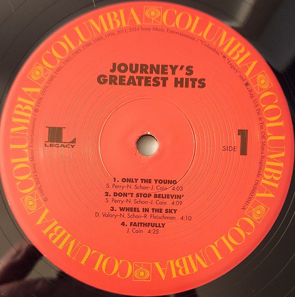 Journey - Greatest Hits | Legacy (19658823041) - 4 Journey - Greatest Hits | Legacy (19658823041) - 4