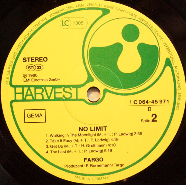Fargo - No Limit | Harvest (1C 064-45 971) - 4
