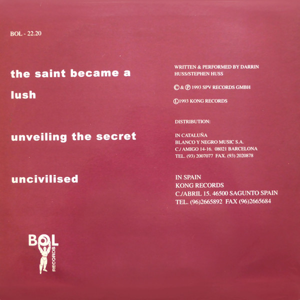Psyche - The Saint Became A Lush | Bol Records (BOL-22.20) - 2
