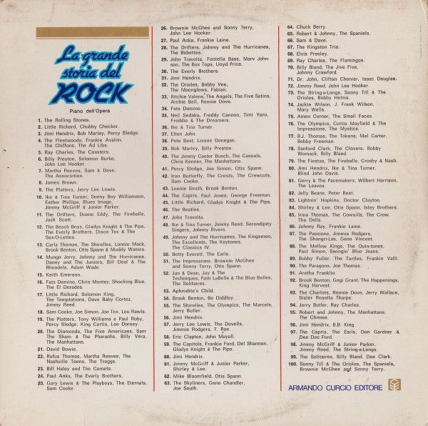 Ritchie Valens / The Angels / The Five Satins / Archie Bell & The Drells / Ronnie Dove - Ritchie Valens / The Angels / The Five Satins / Archie Bell & The Drells / Ronnie Dove | Curcio (GSR - 33) - 4