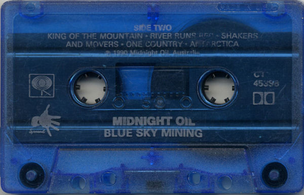 Midnight Oil - Blue Sky Mining [Cassette] | Columbia (CT 45398) - 4