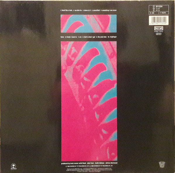 Nine Inch Nails - Pretty Hate Machine | Island Records (211 314) - 2