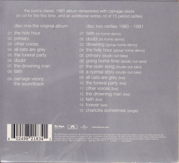 The Cure - Faith | Fiction Records (982 183-4) - 2
