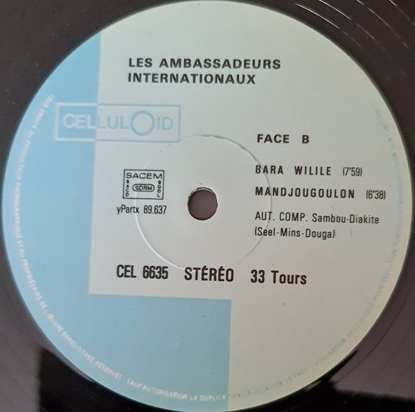 Les Ambassadeurs Internationaux - Les Ambassadeurs Internationaux | Celluloid (CEL 6635) - 4