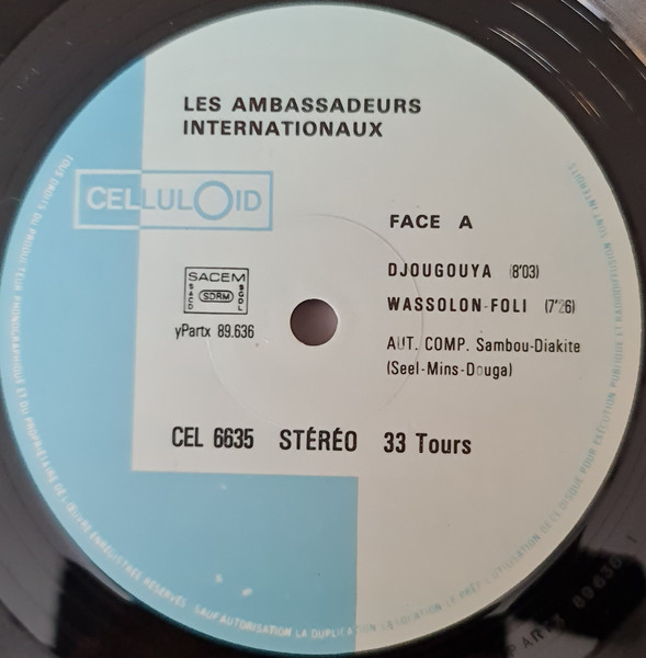 Les Ambassadeurs Internationaux - Les Ambassadeurs Internationaux | Celluloid (CEL 6635) - 3
