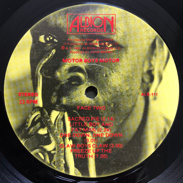 Motor Boys Motor - Motor Boys Motor | Albion Records (ALB-111) - 4 Motor Boys Motor - Motor Boys Motor | Albion Records (ALB-111) - 4