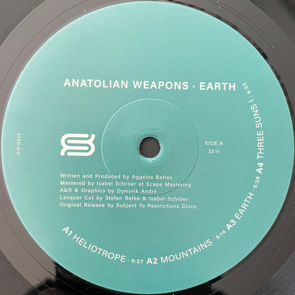Anatolian Weapons - Earth | Subject To Restrictions Discs (STRD-XIV) - 2 Anatolian Weapons - Earth | Subject To Restrictions Discs (STRD-XIV) - 2