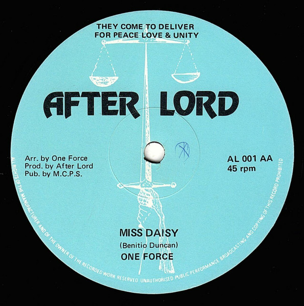 One Force - Cruising / Miss Daisy | After Lord (AL 001) - 2 One Force - Cruising / Miss Daisy | After Lord (AL 001) - 2