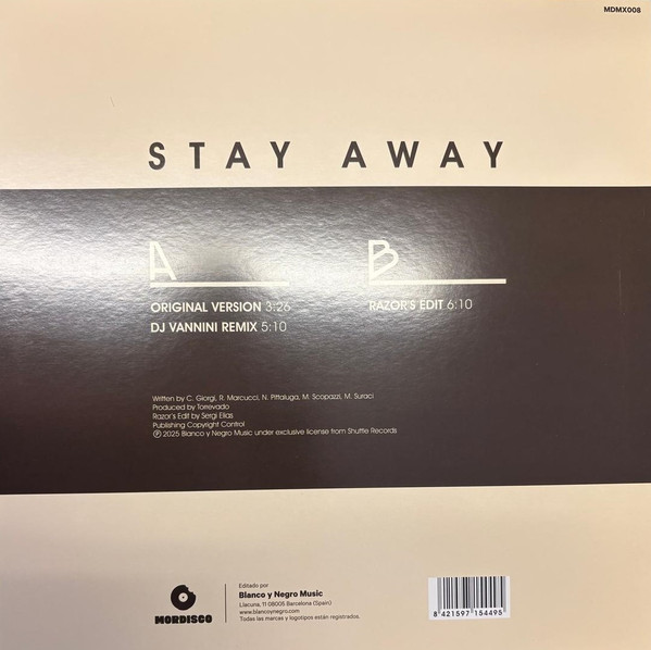 Torrevado - Stay Away | Mordisco Records (MDMX008) - 4 Torrevado - Stay Away | Mordisco Records (MDMX008) - 4