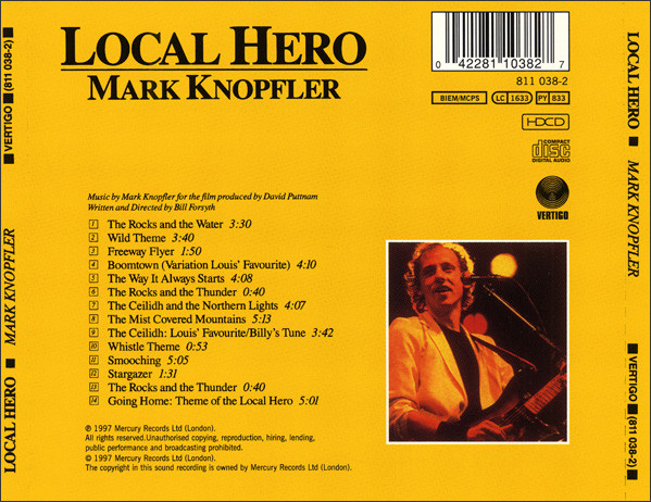 Mark Knopfler - Local Hero | Vertigo (811 038-2) - 2