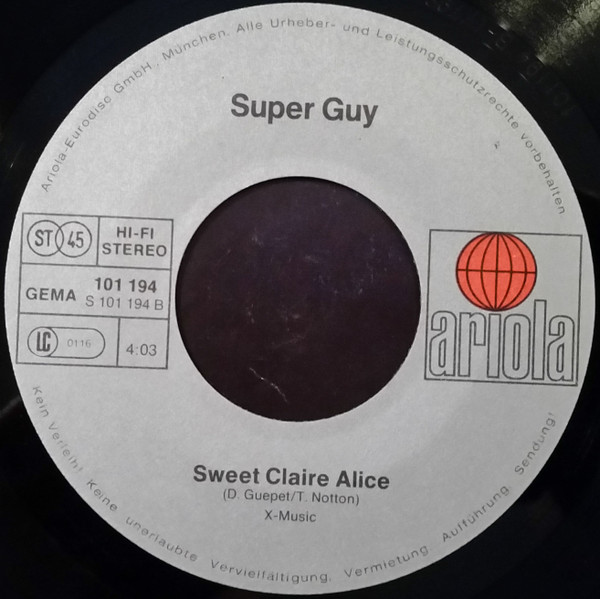 Super Guy - Skyway | Ariola (101 194) - 3