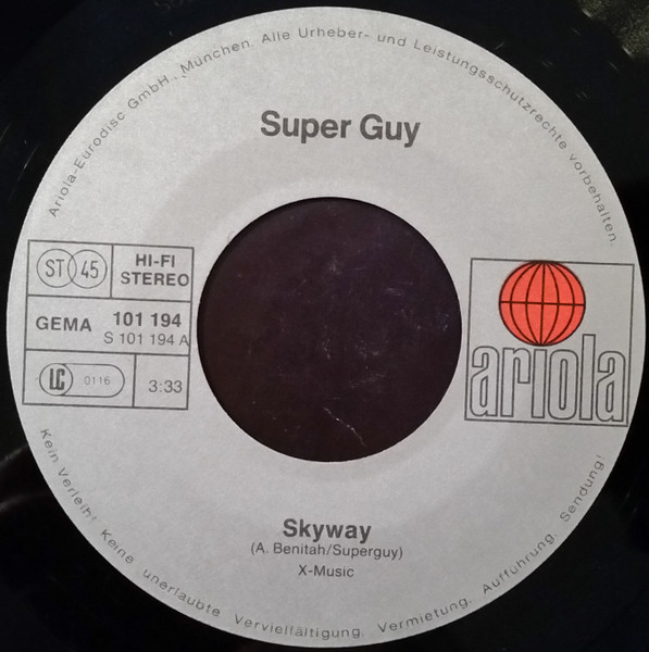 Super Guy - Skyway | Ariola (101 194) - 2