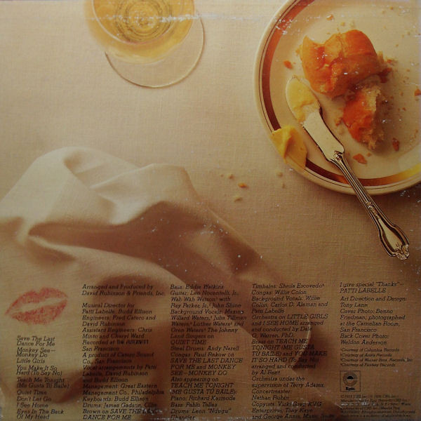 Patti LaBelle - Tasty | Epic (JE 35335) - 2 Patti LaBelle - Tasty | Epic (JE 35335) - 2