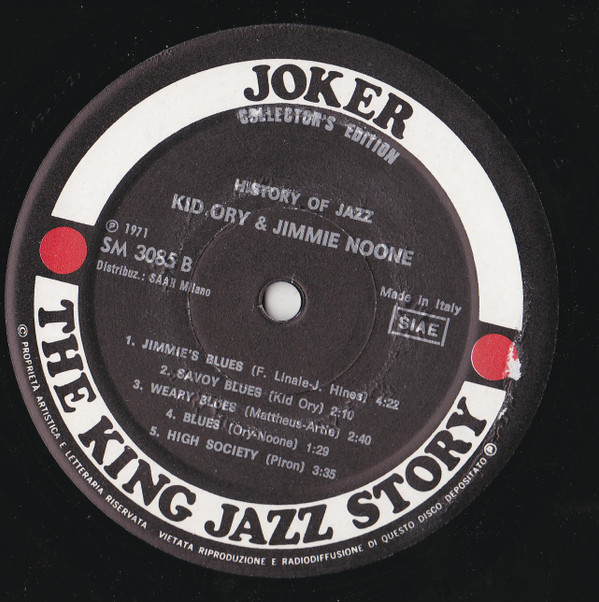 Kid Ory & Jimmie Noone - Kid Ory & Jimmie Noone | Joker (SM 3085) - 3