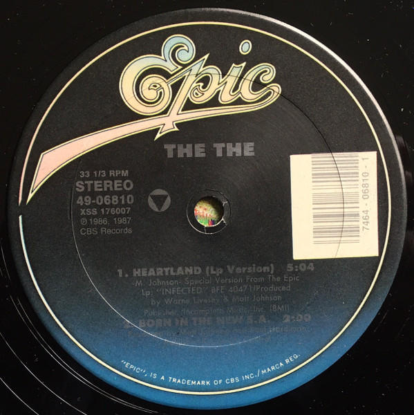 The The - Slow Train To Dawn | Epic (49-06810) - 4