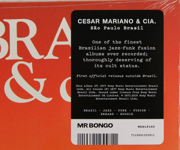 Cesar Mariano & Cia. - São Paulo • Brasil | Mr Bongo (MRBLP183) - 3