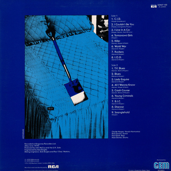 UK Subs - Another Kind Of Blues | GEM (GEMLP 100) - 2 UK Subs - Another Kind Of Blues | GEM (GEMLP 100) - 2