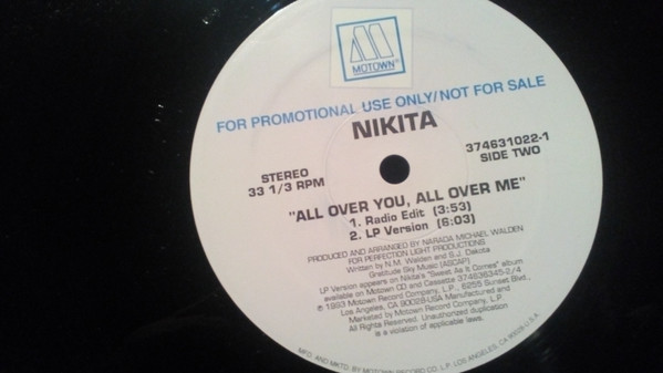 Nikita Germaine - All Over You, All Over Me | Motown (374631022-1) - main