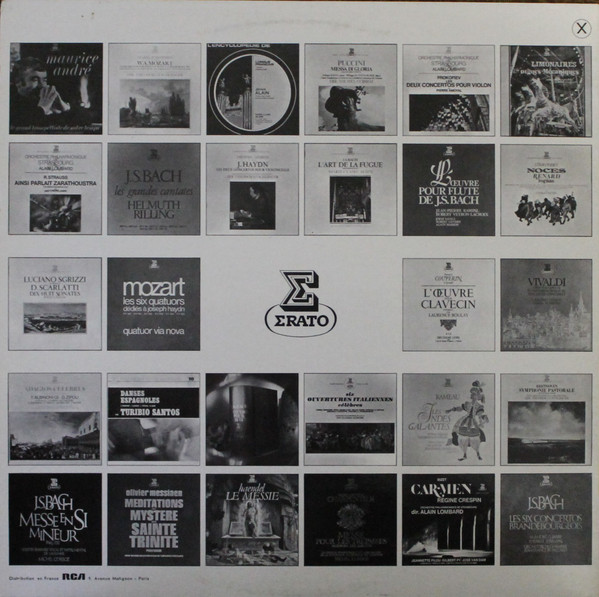 Johann Pachelbel / Johann Friedrich Fasch , Maurice André · Orchestre De Chambre Jean-François Paillard - Le Canon De Pachelbel & Deux Suites Pour Cordes / Le Concerto Pour Trompette De Fasch & Deux Symphonies | Erato (STU 70468) - 4 Johann Pachelbel / Johann Friedrich Fasch , Maurice André · Orchestre De Chambre Jean-François Paillard - Le Canon De Pachelbel & Deux Suites Pour Cordes / Le Concerto Pour Trompette De Fasch & Deux Symphonies | Erato (STU 70468) - 4