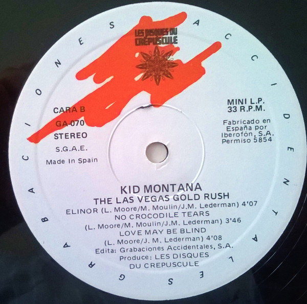 Kid Montana - The Las Vegas Gold Rush | Grabaciones Accidentales (GA-070) - 4