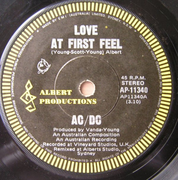 AC/DC - Love At First Feel | Albert Productions (AP-11340)