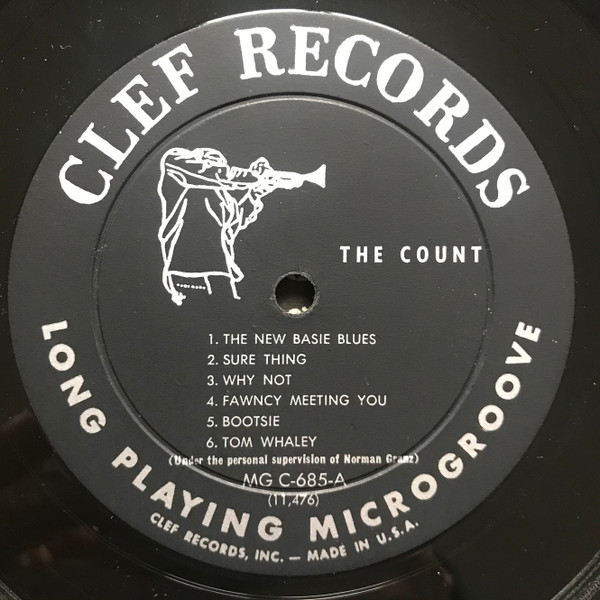 Count Basie - The Count ! [Vinyl] | Clef Records (MG C-685) - 3