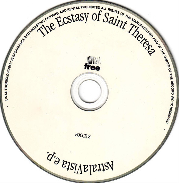 The Ecstasy Of Saint Theresa - AstralaVista E.P. | Free (FOCCD 8) - 3