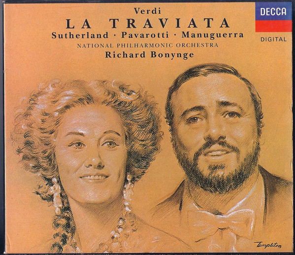 Giuseppe Verdi , Joan Sutherland , Luciano Pavarotti , Matteo Manuguerra , National Philharmonic Orchestra , Richard Bonynge - La Traviata | Decca (430 491-2) Giuseppe Verdi , Joan Sutherland , Luciano Pavarotti , Matteo Manuguerra , National Philharmonic Orchestra , Richard Bonynge - La Traviata | Decca (430 491-2)