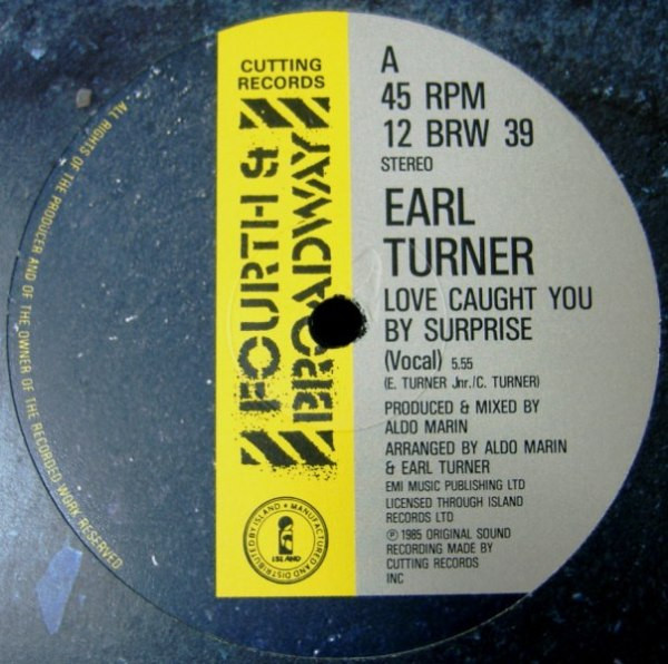 Earl Turner - Love Caught You By Surprise | 4th & Broadway (12 BRW 39) - main