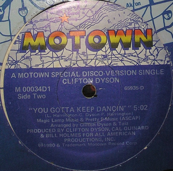 Clifton Dyson - Body In Motion (Want Your Body In Motion With Mine) | Motown (M 00034D1) - 2 Clifton Dyson - Body In Motion (Want Your Body In Motion With Mine) | Motown (M 00034D1) - 2