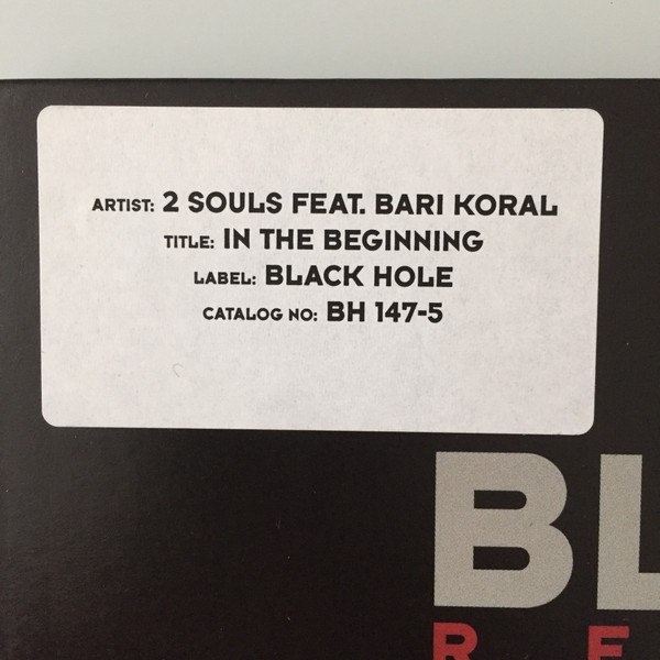 2 Souls Feat. Bari Koral - In The Beginning | Black Hole Recordings (BH 147-5) - main