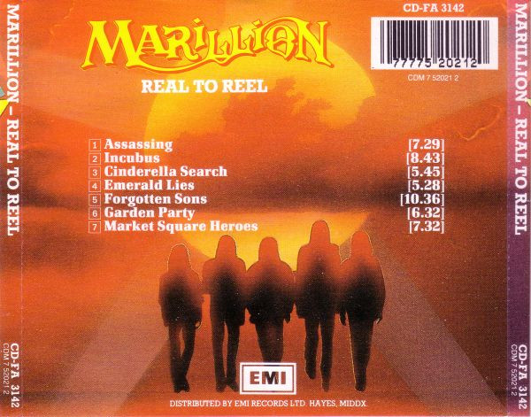 Marillion - Real To Reel | Fame (CD-FA 3142) - 2