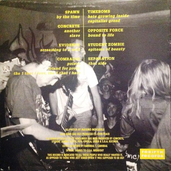 Various - Rebirth (A Roma Hardcore Compilation) | SOA Records (SOA 14) - 2 Various - Rebirth (A Roma Hardcore Compilation) | SOA Records (SOA 14) - 2