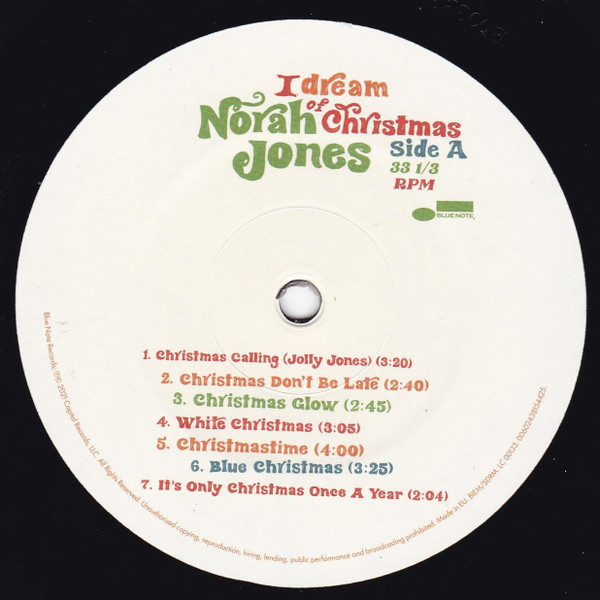 Norah Jones - I Dream Of Christmas | Blue Note (00602438154425) - 4