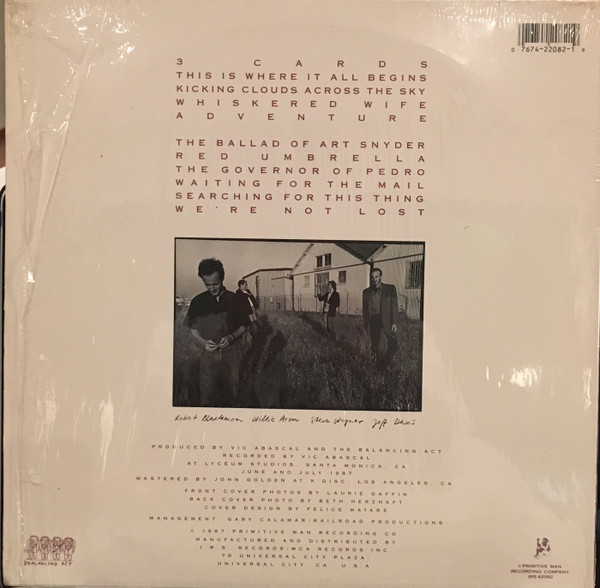 The Balancing Act - Three Squares And A Roof | Primitive Man Recording Company (IRS-42082) - 2 The Balancing Act - Three Squares And A Roof | Primitive Man Recording Company (IRS-42082) - 2