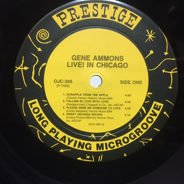 Gene Ammons - Live! In Chicago | Prestige (P-7495) - 4