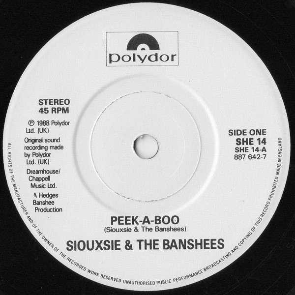 Siouxsie & The Banshees - Peek-A-Boo | Wonderland (SHE 14) - 3