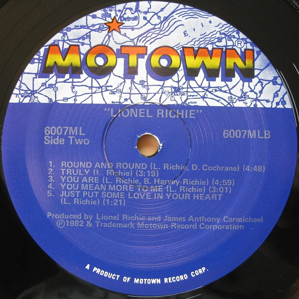 Lionel Richie - Lionel Richie | Motown (6007ML) - 4 Lionel Richie - Lionel Richie | Motown (6007ML) - 4